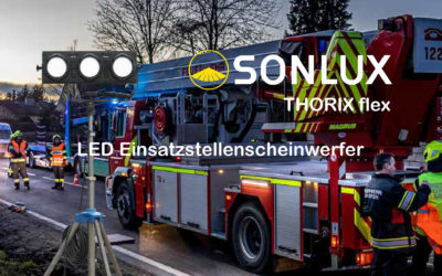 Sonlux THORIX Flex – LED Strahler für unterwegs